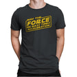 Mass Times Acceleration - Mens Premium T-Shirts RIPT Apparel Small / Heavy Metal
