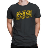 Mass Times Acceleration - Mens Premium T-Shirts RIPT Apparel Small / Heavy Metal