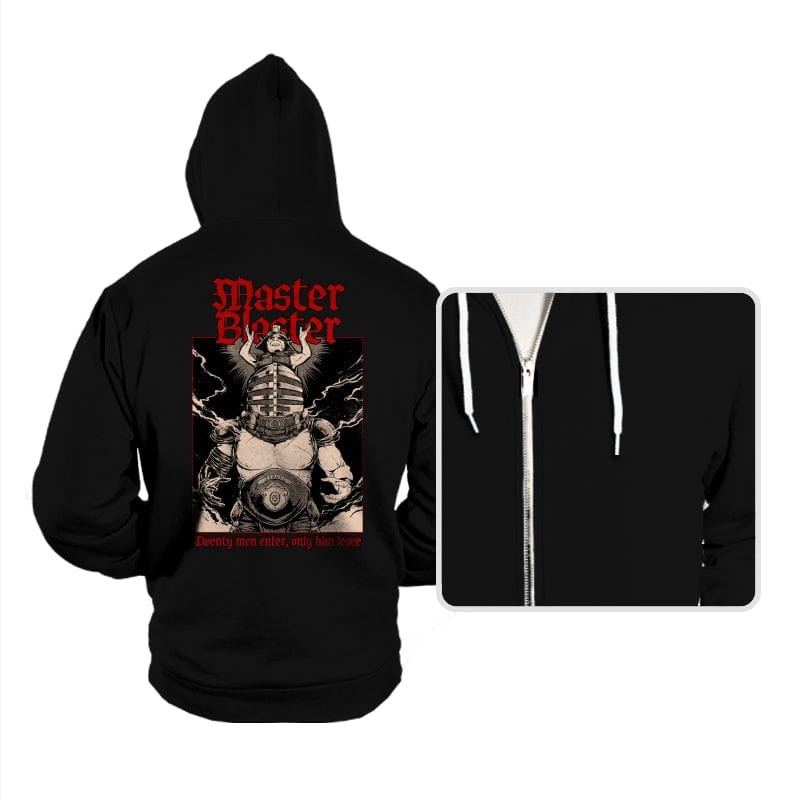 Master and Blaster - Hoodies Hoodies RIPT Apparel Small / Black