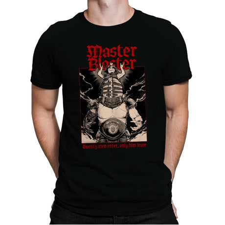 Master and Blaster - Mens Premium T-Shirts RIPT Apparel Small / Black