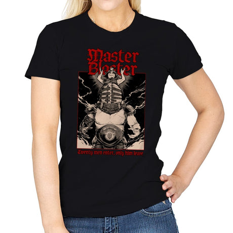 Master and Blaster - Womens T-Shirts RIPT Apparel Small / Black