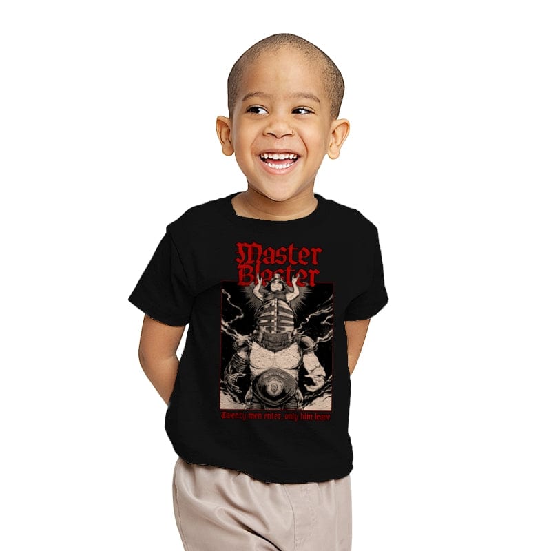 Master and Blaster - Youth T-Shirts RIPT Apparel X-small / Black