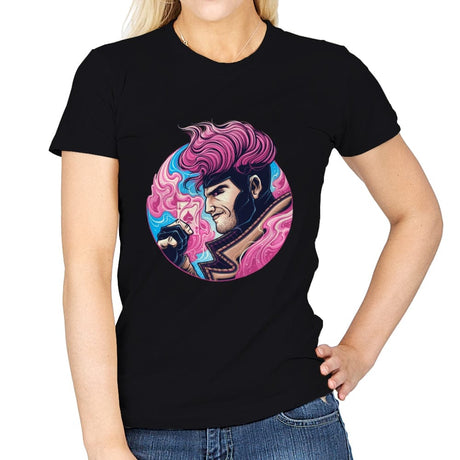 Master of Cards - Womens T-Shirts RIPT Apparel Small / Black