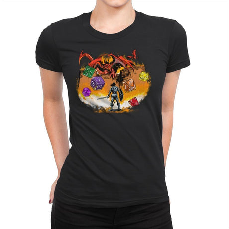 Master of Dungeons - Womens Premium T-Shirts RIPT Apparel Small