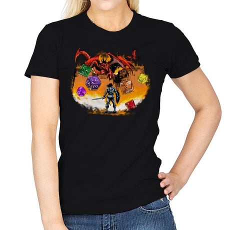 Master of Dungeons - Womens T-Shirts RIPT Apparel