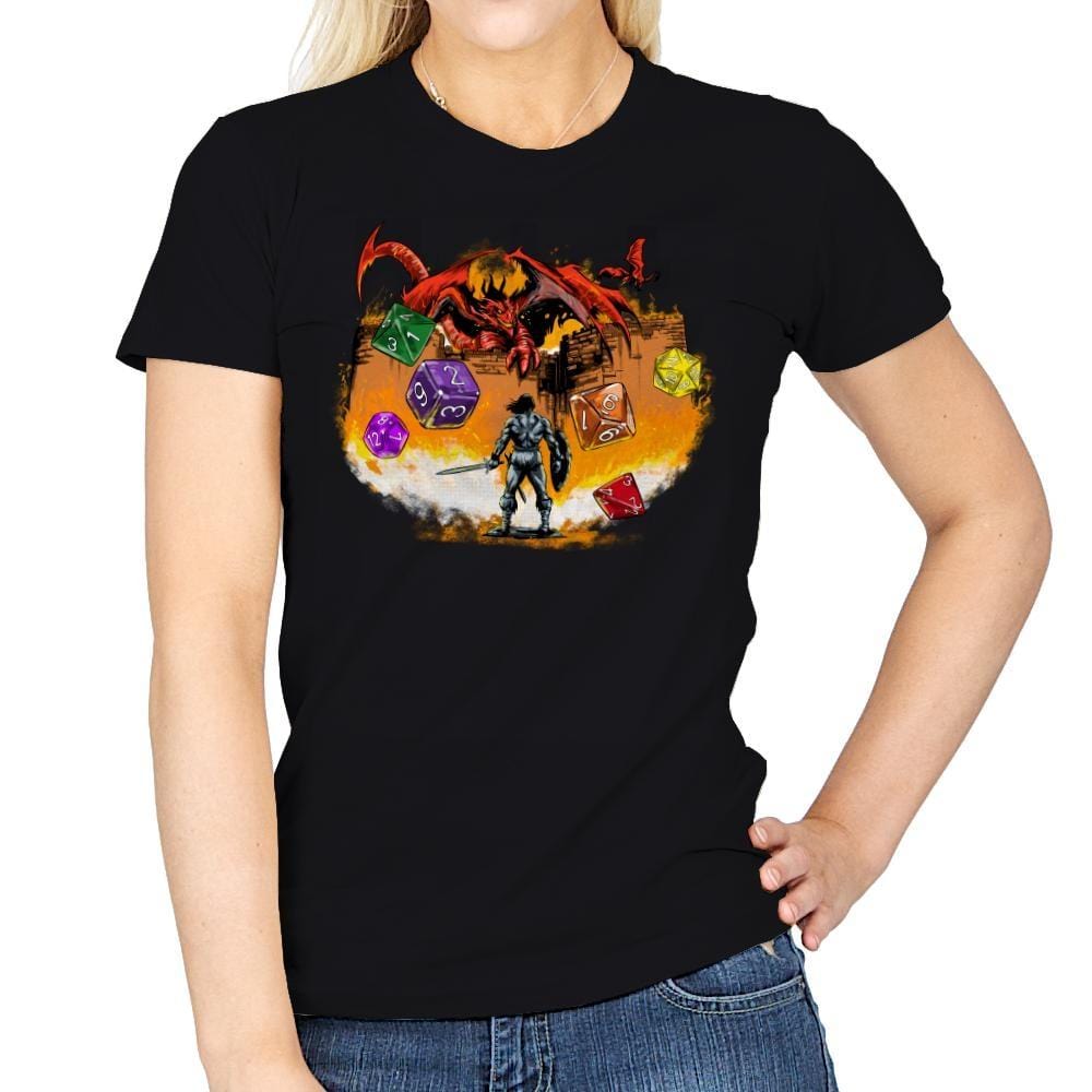 Master of Dungeons - Womens T-Shirts RIPT Apparel Small