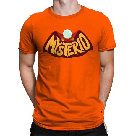 Master of Illusions - Mens Premium T-Shirts RIPT Apparel Small / Classic Orange
