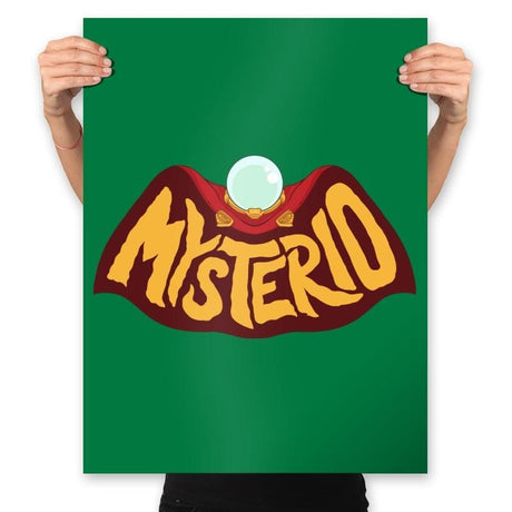 Master of Illusions - Prints Posters RIPT Apparel 18x24 / Kelly