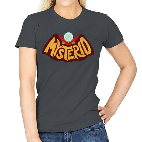 Master of Illusions - Womens T-Shirts RIPT Apparel Small / Charcoal