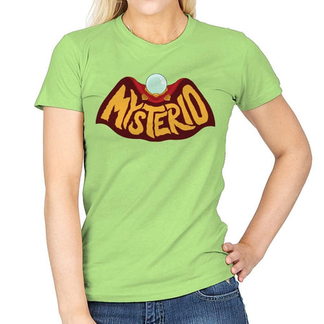 Master of Illusions - Womens T-Shirts RIPT Apparel Small / Mint Green