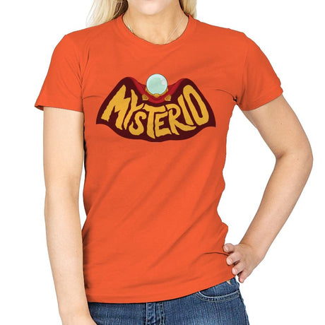 Master of Illusions - Womens T-Shirts RIPT Apparel Small / Orange