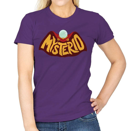 Master of Illusions - Womens T-Shirts RIPT Apparel Small / Purple