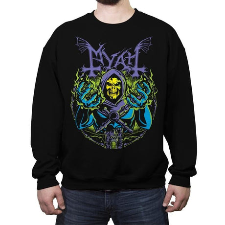 Master of Mayhem - Crew Neck Sweatshirt Crew Neck Sweatshirt RIPT Apparel Small / Black
