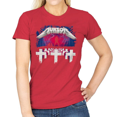 Master of Metal - Best Seller - Womens T-Shirts RIPT Apparel Small / Red