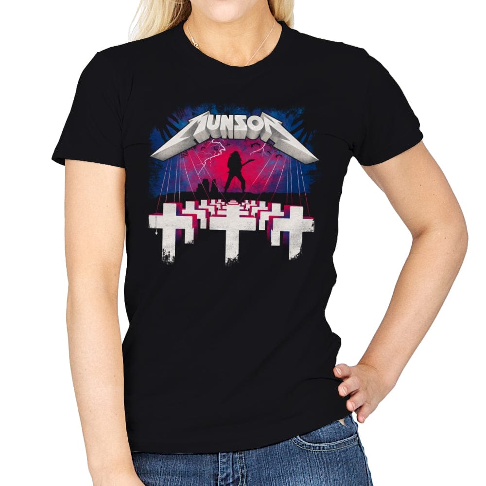 Master of Metal - Womens T-Shirts RIPT Apparel Small / Black