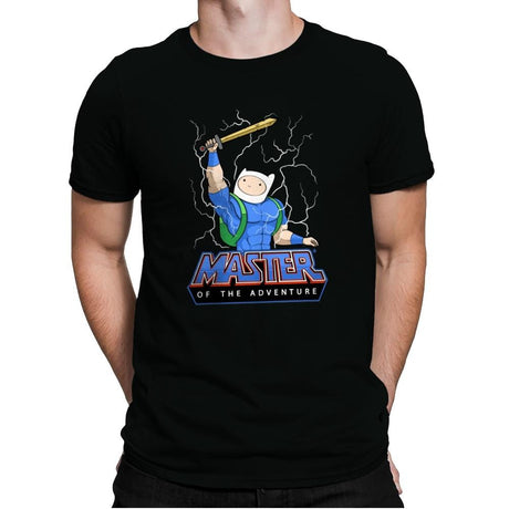 Master of time and adventure - Mens Premium T-Shirts RIPT Apparel Small / Black
