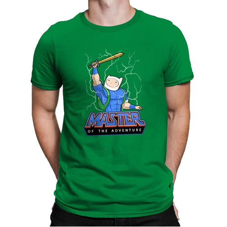 Master of time and adventure - Mens Premium T-Shirts RIPT Apparel Small / Kelly