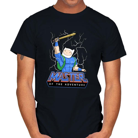 Master of time and adventure - Mens T-Shirts RIPT Apparel Small / Black