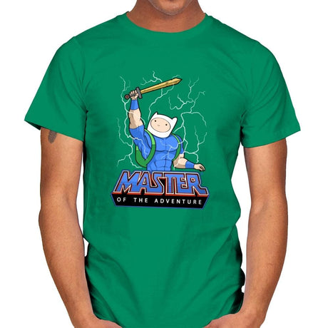 Master of time and adventure - Mens T-Shirts RIPT Apparel Small / Kelly