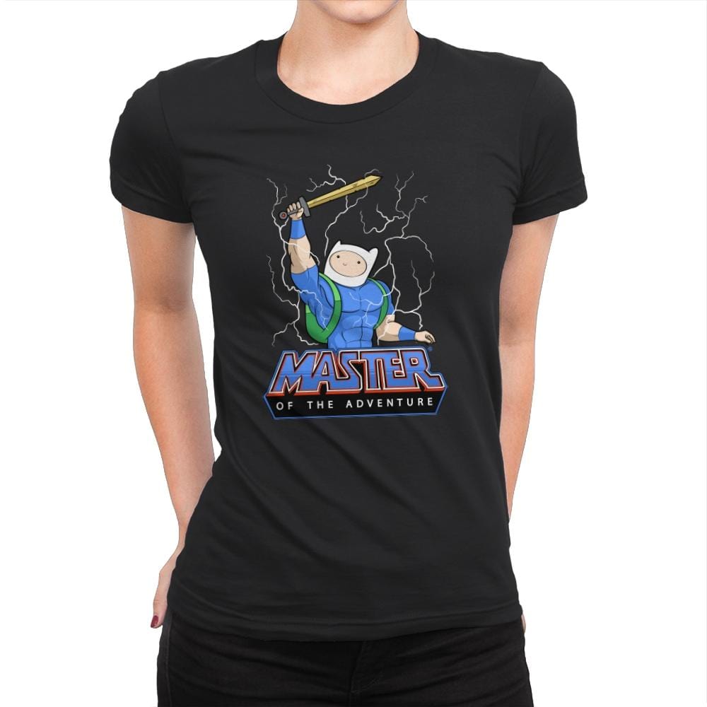 Master of time and adventure - Womens Premium T-Shirts RIPT Apparel Small / Black