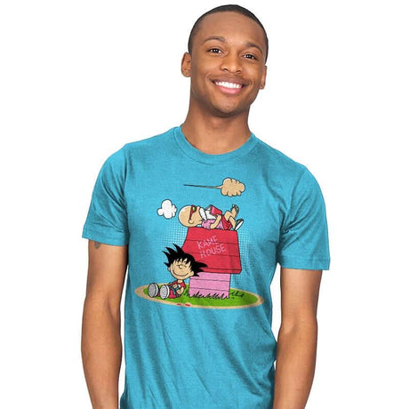 Master Peanuts - Mens T-Shirts RIPT Apparel Small / Aqua