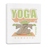 Master Yoga - Canvas Wraps Canvas Wraps RIPT Apparel 16x20 / White