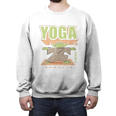 Master Yoga - Crew Neck Sweatshirt Crew Neck Sweatshirt RIPT Apparel