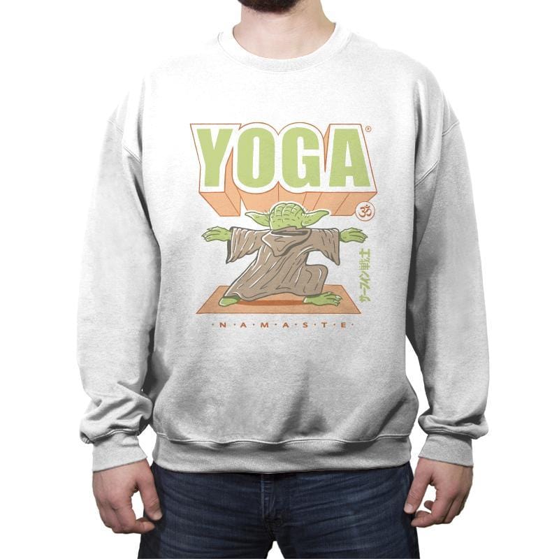 Master Yoga - Crew Neck Sweatshirt Crew Neck Sweatshirt RIPT Apparel
