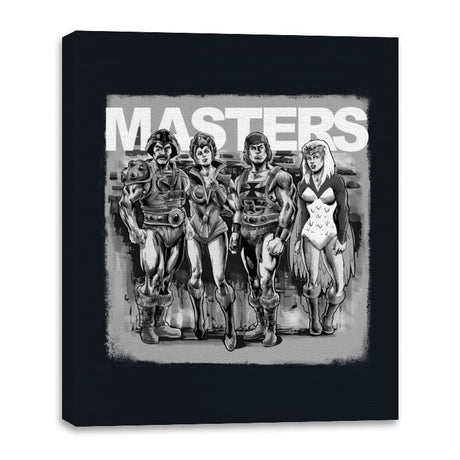Masters - Canvas Wraps Canvas Wraps RIPT Apparel 16x20 / Black
