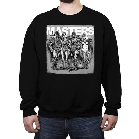 Masters - Crew Neck Sweatshirt Crew Neck Sweatshirt RIPT Apparel Small / Black