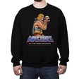 Masters of the Bowlingverse - Crew Neck Sweatshirt Crew Neck Sweatshirt RIPT Apparel Small / Black