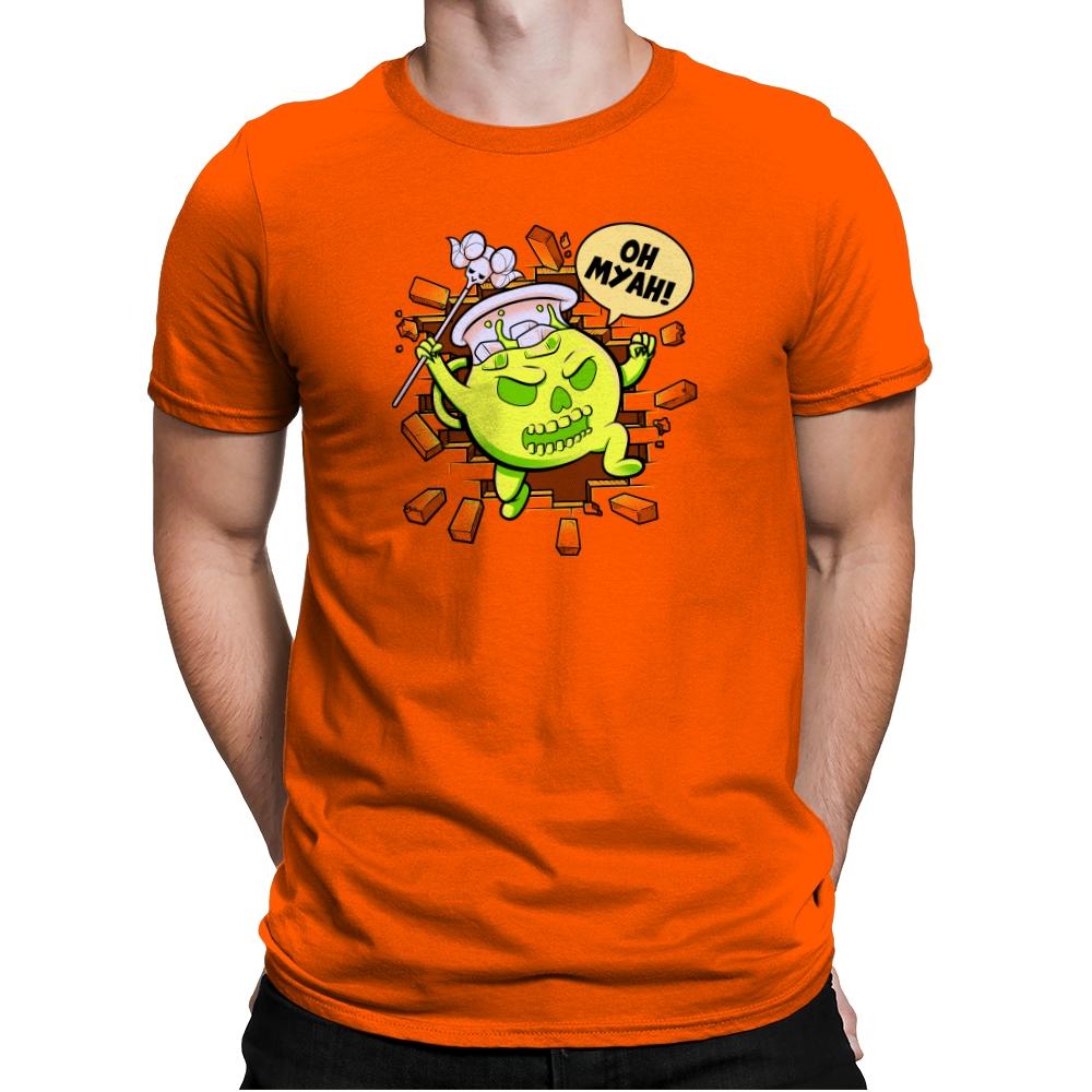 Masters of the Koolaidverse Exclusive - Mens Premium T-Shirts RIPT Apparel Small / Classic Orange