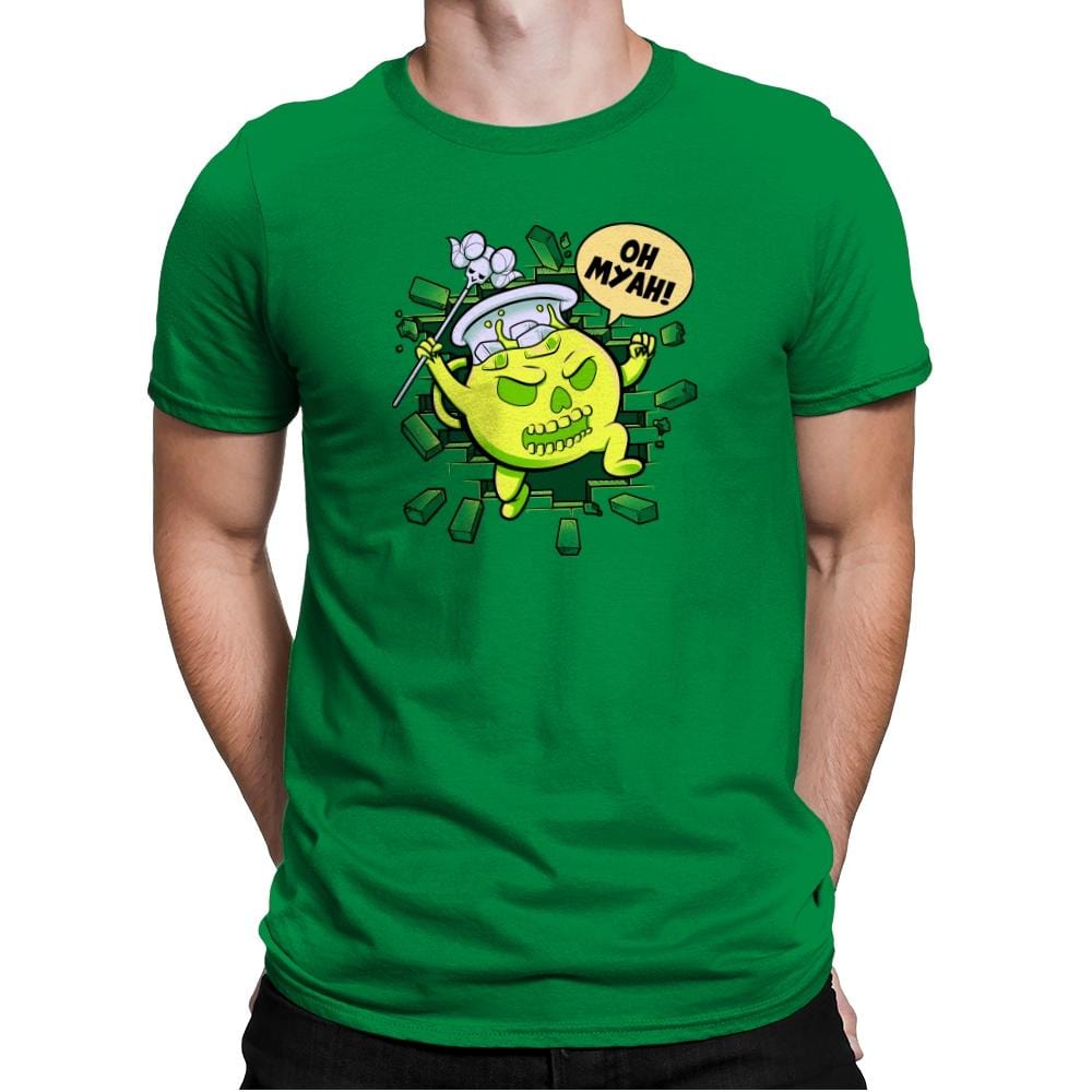 Masters of the Koolaidverse Exclusive - Mens Premium T-Shirts RIPT Apparel Small / Kelly Green