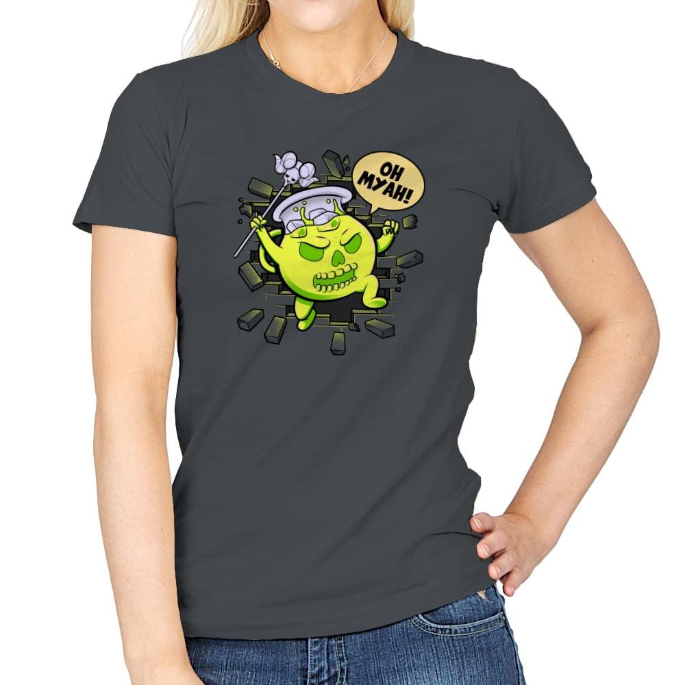 Masters of the Koolaidverse Exclusive - Womens T-Shirts RIPT Apparel Small / Charcoal