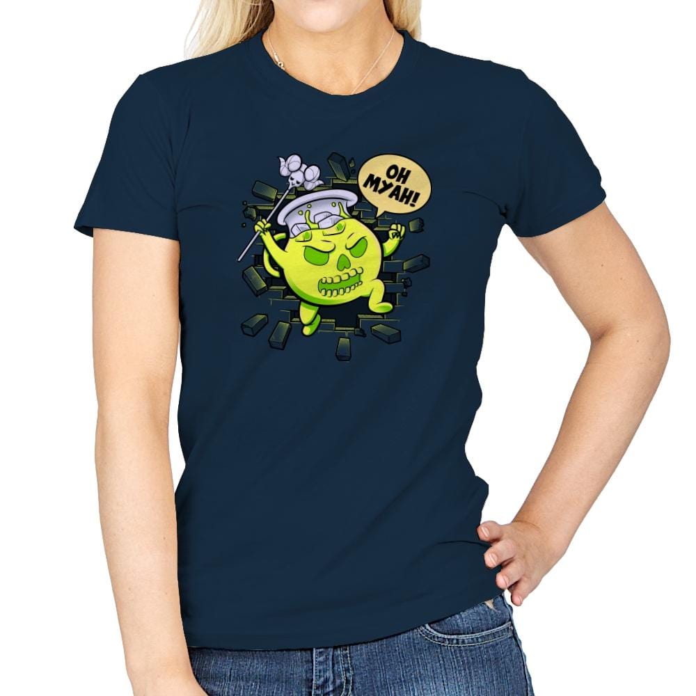 Masters of the Koolaidverse Exclusive - Womens T-Shirts RIPT Apparel Small / Navy