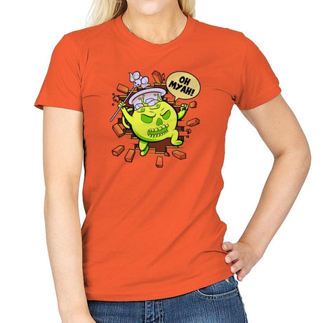 Masters of the Koolaidverse Exclusive - Womens T-Shirts RIPT Apparel Small / Orange