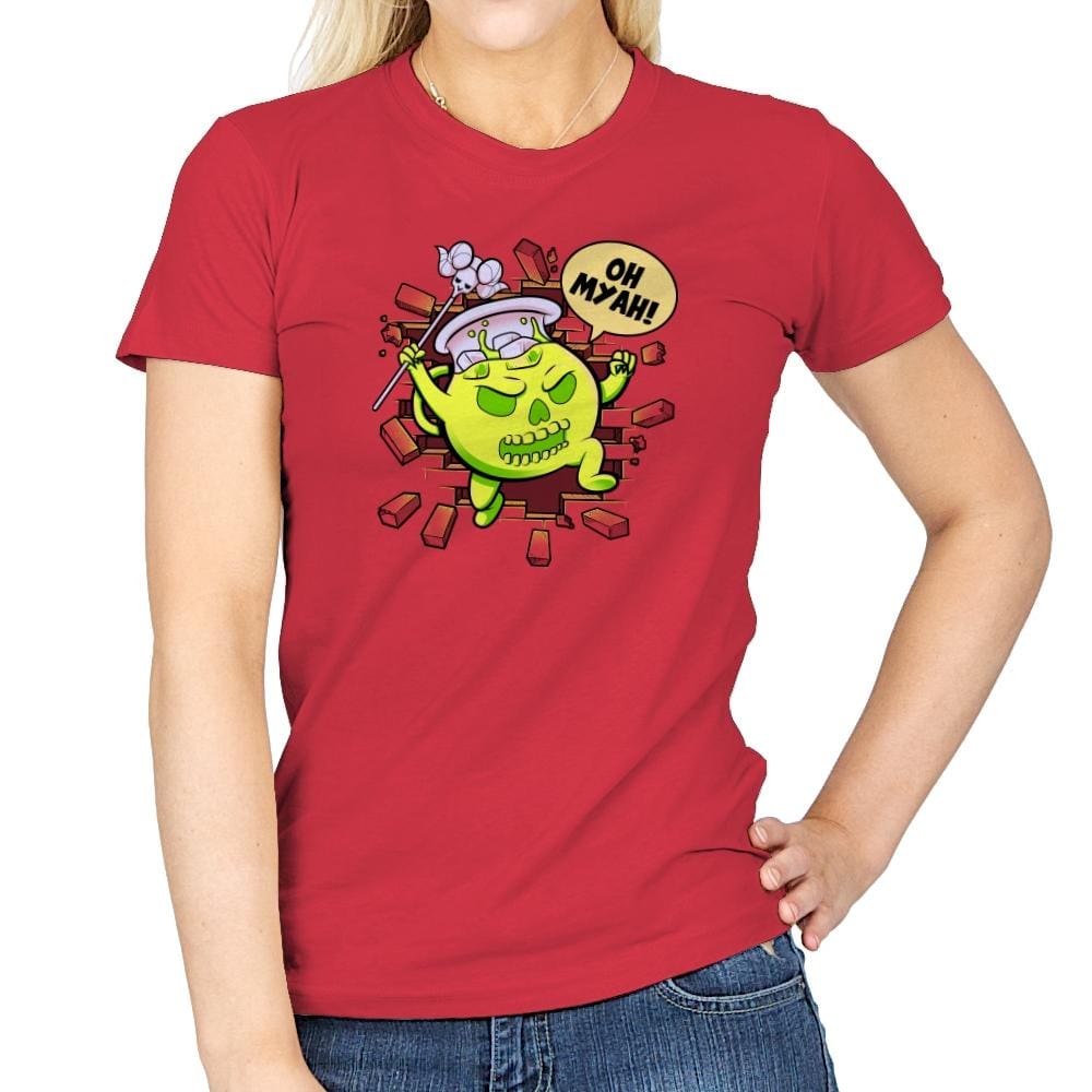 Masters of the Koolaidverse Exclusive - Womens T-Shirts RIPT Apparel Small / Red
