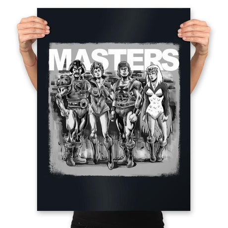 Masters - Prints Posters RIPT Apparel 18x24 / Black
