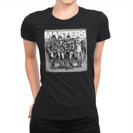 Masters - Womens Premium T-Shirts RIPT Apparel Small / Black