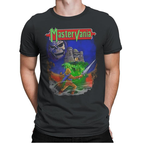 Mastervania - Anytime - Mens Premium T-Shirts RIPT Apparel Small / Heavy Metal