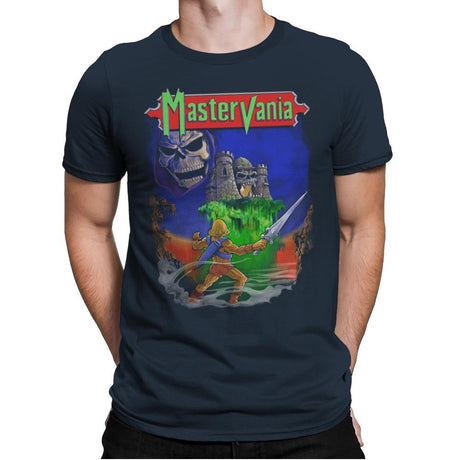 Mastervania - Anytime - Mens Premium T-Shirts RIPT Apparel Small / Indigo