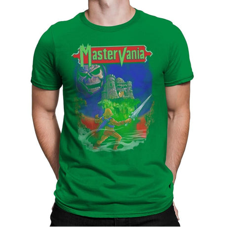 Mastervania - Anytime - Mens Premium T-Shirts RIPT Apparel Small / Kelly Green