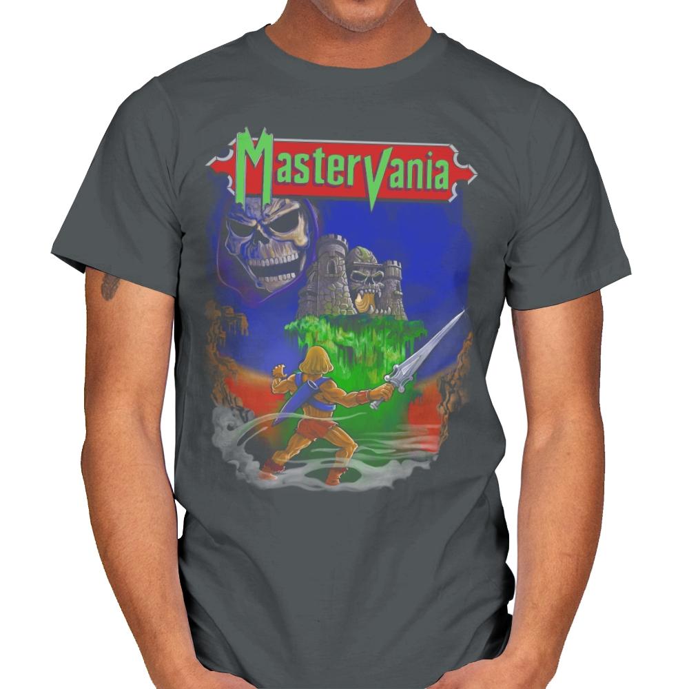 Mastervania - Anytime - Mens T-Shirts RIPT Apparel Small / Charcoal