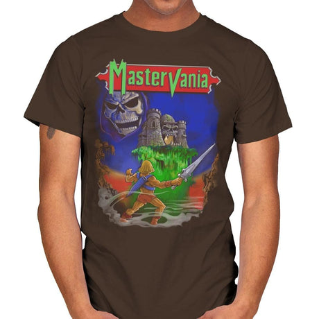 Mastervania - Anytime - Mens T-Shirts RIPT Apparel Small / Dark Chocolate