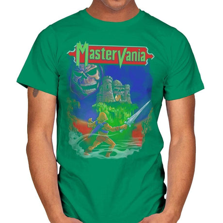 Mastervania - Anytime - Mens T-Shirts RIPT Apparel Small / Kelly Green