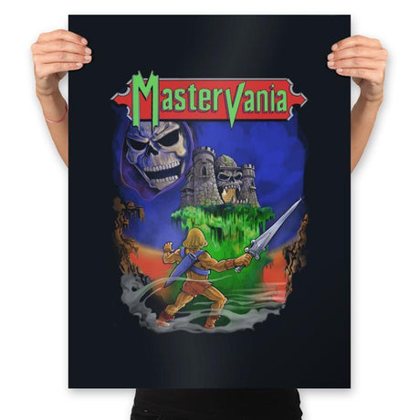 Mastervania - Anytime - Prints Posters RIPT Apparel 18x24 / Black