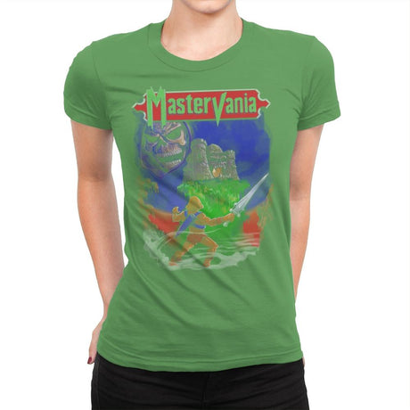 Mastervania - Anytime - Womens Premium T-Shirts RIPT Apparel Small / Kelly Green