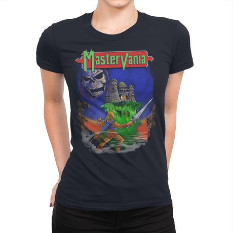 Mastervania - Anytime - Womens Premium T-Shirts RIPT Apparel Small / Midnight Navy