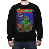 Mastervania - Crew Neck Sweatshirt Crew Neck Sweatshirt RIPT Apparel Small / Black