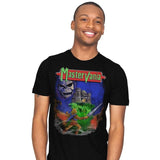 Mastervania - Mens T-Shirts RIPT Apparel Small / Black
